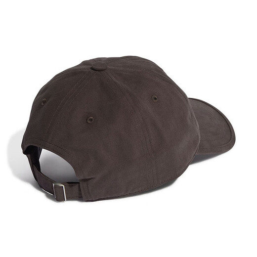 Adidas baseball cap pure cotton sweat-absorbing and sun-absorbing solid color simple and versatile classic Clover series IL4885 OSFM (head and tail reference 58-59)