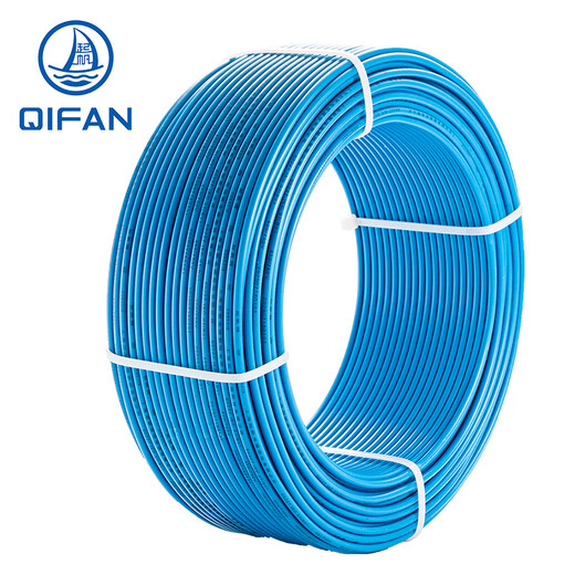 Qifan Wdzb-byj 1*2,5 Quadratmeter niedriger Rauch, halogenfreie Flammes-Reparaturkern-Kern-Wärme-Resistant 105 Grad Einkern-Hartdraht rot 100 Meter