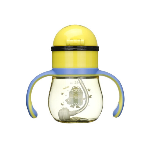 Minion 3D three-dimensional bouncing learning drinking cup 6630B 250ml blue