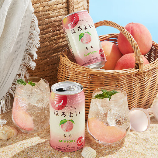 和乐怡（HOROYOI）三得利果酒 6种口味 350ml*12罐装 鸡尾酒低度女生微醺送礼