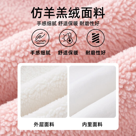 PawinPaw bear children's clothing autumn stand-up collar imitation sherpa jacket for boys and girls, warm and comfortable beige/35 160 cm