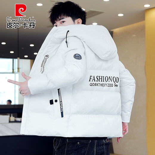Pierre Cardin 2025 NEU DOWN COUTWON JAKET MÄNNER SCHLIMME SLIM Tendy Herren Winterjacke Studentin weiße Baumwolljacke 719 rot l