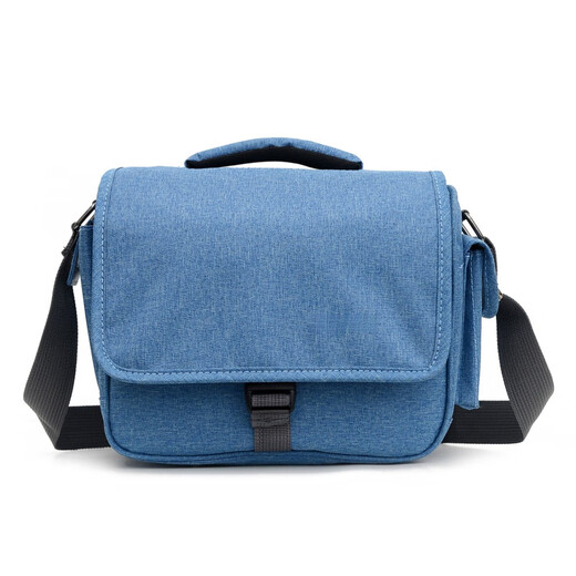 Four generations of single-shoulder micro-single SLR camera bag suitable for Sony a6000a6400a7m2a7m3a7r2a9 fashionable portable photography bag upgraded Sony light gray small (gift belt) 1105