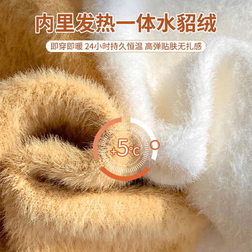 Langsha 25 autumn and winter new product plus velvet thickened knitted bottoming shirt for women half turtleneck small fragrance style inner sweater bottoming top