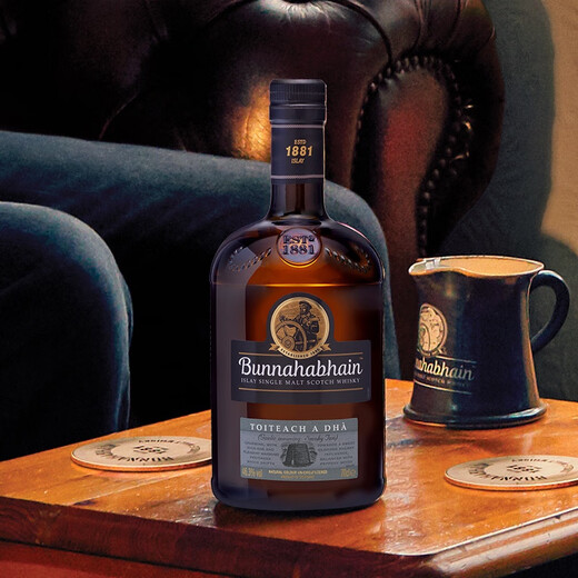 布纳哈本(bunnahabhain) 泥煤续曲苏格兰单一麦芽 威士忌 700ML 进口洋酒