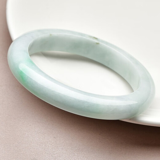 Jade kann gefunden werden, ein einsames Jade-Armband, das schwimmende Blütenarmband von Damen, ein Wassermodel-Schmuck und das Jade-Armband [Teil 1, ca. 56 mm] C3890x