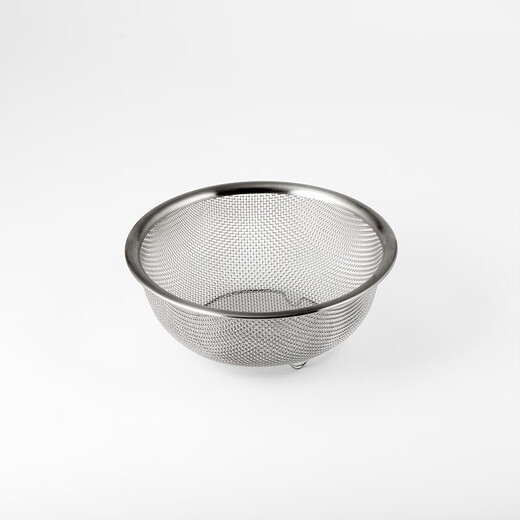 MUJI stainless steel drain basin, kitchen sink, home S, diameter approximately 16.5cm, height 6.5cm