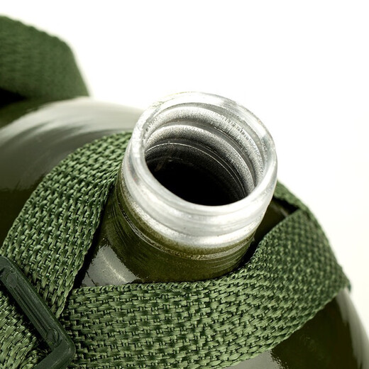 Marching kettle, strap kettle, 87-style military training kettle, outdoor sports liberation old-fashioned aluminum military kettle, large capacity, thickened 3L