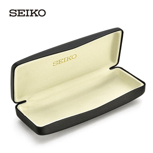 精工（SEIKO） 眼镜盒便携抗压原装收纳盒+1个镜布 镜盒+镜布