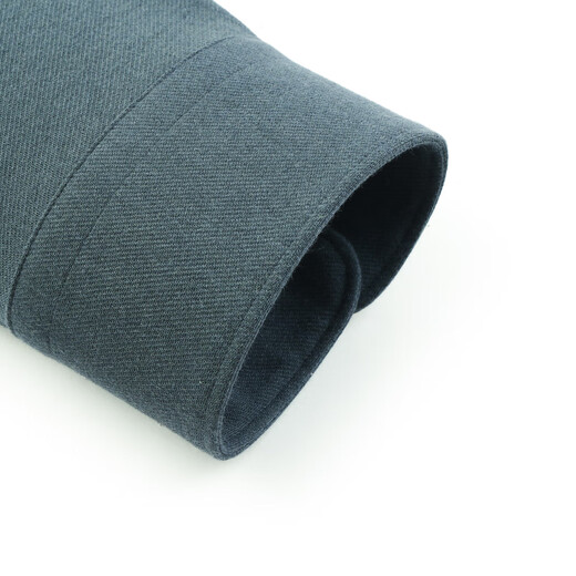 YOUNGOR long-sleeved shirt men's shirt mulberry silk cashmere multi-component fabric knitted shirt warm fashion mall same style dark green 40