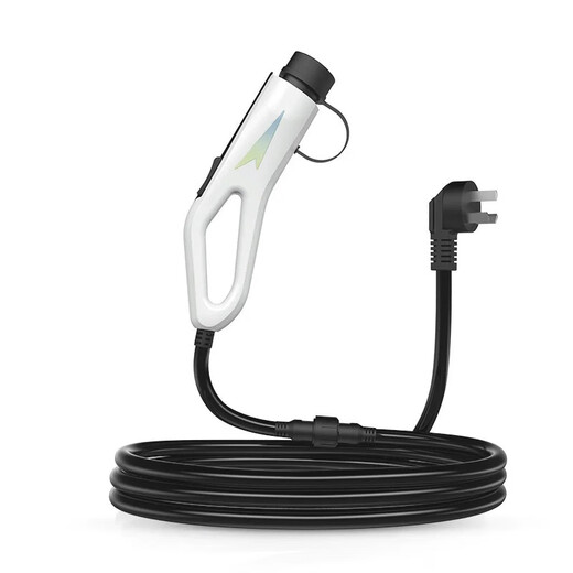 Charging Elf car charger 3.5KW portable charging gun is suitable for Geely Xingyuan, BYD, Wuling mini, BYD Tesla, Xiaomi, ideal portable charger, safe and universal. Car charging gun, 3.5kw two-speed indicator light, 5 meters long, automatic stop when full, anti-leakage, universal for 99% of new energy vehicles slow charging port