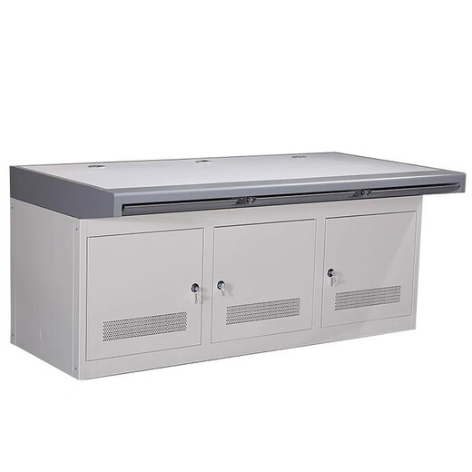 曼寒加厚双联监控台调度台指挥中心控制台三四五中控室电脑操作台 豪华款-双联