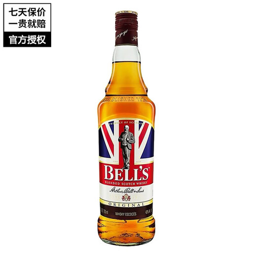 金铃喜乐（Bell's）名企严选 金铃喜乐Bell’s致醇苏格兰威士忌 进口洋酒 帝亚吉欧 金铃喜乐威士忌700mL1瓶