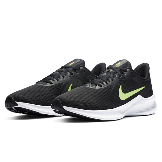 Nike NIKE men's running shoes cushioning and breathable DOWNSHIFTER10 sports shoes CI9981-009 black size 43