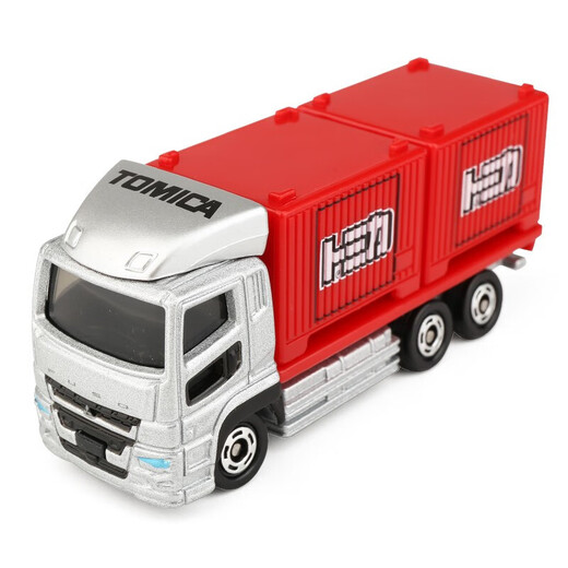 Tomica TOMY alloy car model children's toy No. 85 Mitsubishi Fuso transport truck New Year's gift 971986