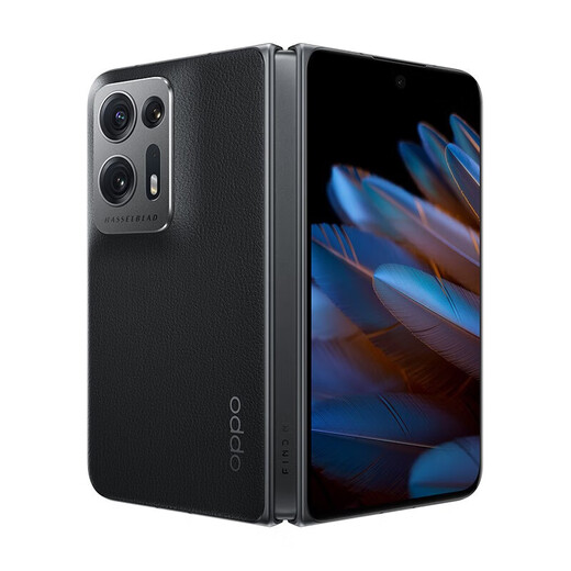 Oppo Найти N2 Second-Hand Mobile Phone 5G складного экрана Snapdragon 8+120 Гц Ультра-освещенный дизайн складывания 99 Новый Black Black 12 ГБ+256 ГБ [раздача OPPO Origin
