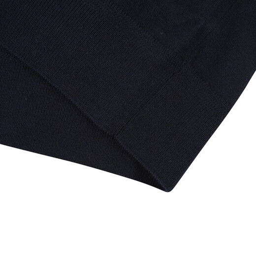AQUASCUTUM/雅格狮丹秋冬新品男士保暖长袖纯绵羊毛针织衫Q4867EI041 深蓝39 S