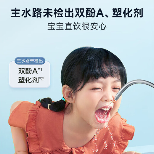 史密斯（A.O.SMITH）【补贴不限区域】佳尼特净水器家用厨下直饮机净饮机反渗透过滤器升级款大眼萌2600Pro CXR1050-A1 国家补贴20% 2.88L/min大流量 5年长效RO膜 近3