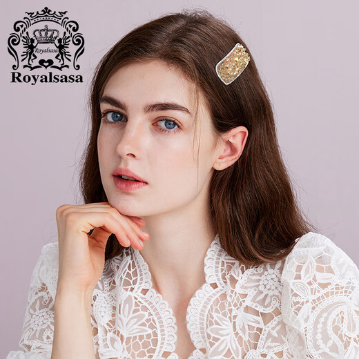 Royal sasa royal salsa hair accessories hairpin side bangs clip 2-piece set BB clip hairpin headwear back of the head hair