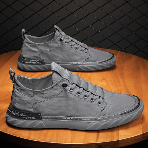 Changxiang Huili Мужская обувь мужская повседневная обувь Canvas Shoes Spring и летние ботинки для ботинки мужская спортивная обувь для обуви для обуви для обуви MD-F120 Grey 41