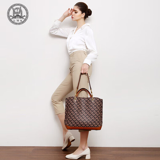 LMK Brand Bags Women's Bags Handbags Women's Shoulder Bags Fashion Versatile Large Capacity Tote Bags Women's Mom Shopping Bags Birthday Gifts for Mom, Girlfriend, Girl, Wife
