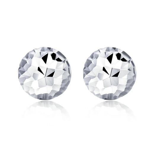 Lotus platinum PT950 earrings, flowered mushroom earrings, platinum ear hooks, platinum earrings, earrings for women, small size, 1 pair of platinum Pt950 earrings, about 1.4-1.5g