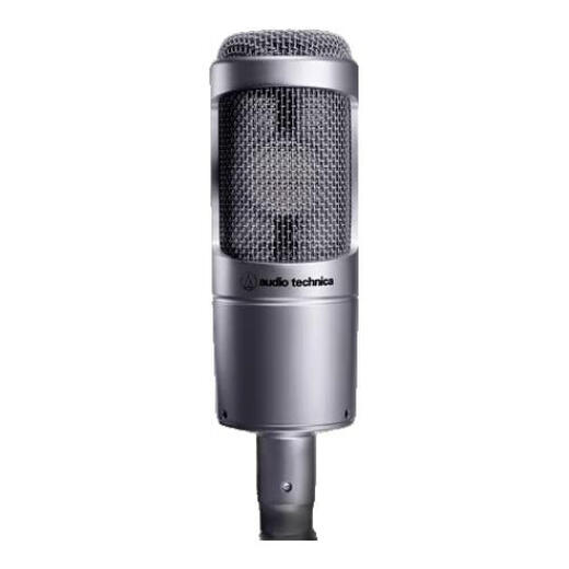 Audio-Technica AT2035 condenser microphone recording studio equipment set professional recording audio novel recording anchor live broadcast complete set of computer karaoke external sound card mobile phone microphone AT2035 silver with Alton ID4 second generation sound card set
