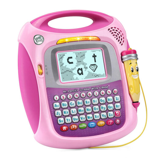 Leap Frog Mr. Pencil English Phonics Reading and Writing Graffiti Early Education Learning Machine Toy Pink Model