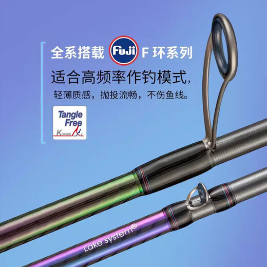 Cronie nouveau produit Crony Kony Miracle Series Bait Soft Special Gun Gun Poignée droite Mandarin Fish Risque Risque Rod Insect Rod 682M MIC-L GURP