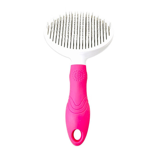 Cat comb pet comb comb row comb brush cat comb to remove floating hair dog comb special comb comb brush pink white