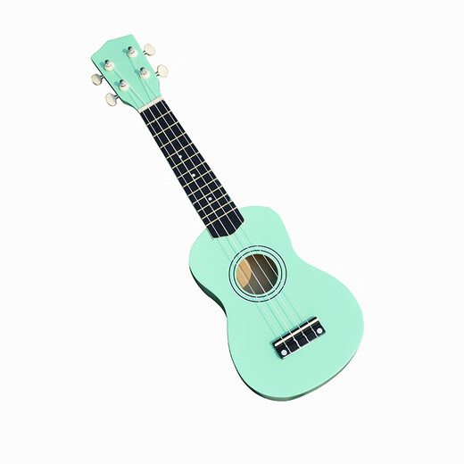 Han Qinxia Buntes Mädchen ukulele Kinder kleiner Gitarrenanfänger Uklili Hawaiian vier Saiten 21 Zoll Dunkelblau 23