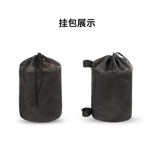 小虎子T18婴儿推储物包头枕垫靠头布溜娃神器蚊帐收纳袋童车配件 小虎子原装前置物袋黑色