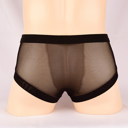 Confidential delivery sexy underwear men's thong men's underwear sexy fully transparent T-pants passion red one-size-fits-all bullet egg separated pants shorts briefs