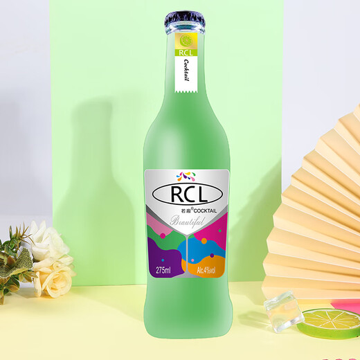 Cóctel Ruoqu 24 botellas * 275 ml Vino con sabor a fruta dulce y ligeramente intoxicada Internet Internet Celebrity Wine Caja entera Burbu