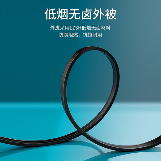 Shanze (SAMZHE) telecommunications grade leather fiber jumper SC-SC indoor single mode single core optical cable 1 core 2 steel wire tail fiber low smoke halogen-free fiber cable 20 meters TFH12-20B
