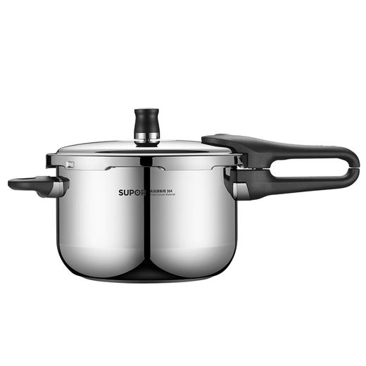 SUPOR pressure cooker gas 304 stainless steel pressure cooker household explosion-proof large capacity gas induction cooker universal diameter 18CM suitable for 1-2 people 18cm 3L