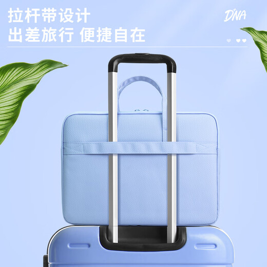 Moidure de portable de charcuterie, sac à main à grande capacité, sac de dossier d'information sur le fichier de fichiers, cadeau du Nouvel An bleu