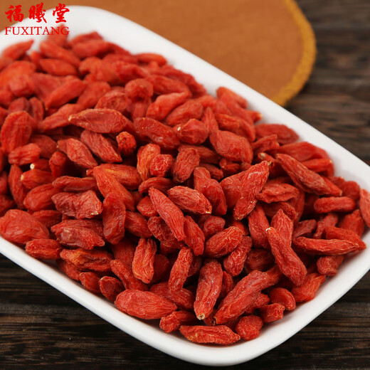 
Fuxitang First Ningxia Red Wolfberry, Disposable Red Wolfberry, Zhongning Red Wolfberry, Wine Soaked Red Wolfberry 350g*1 bottle