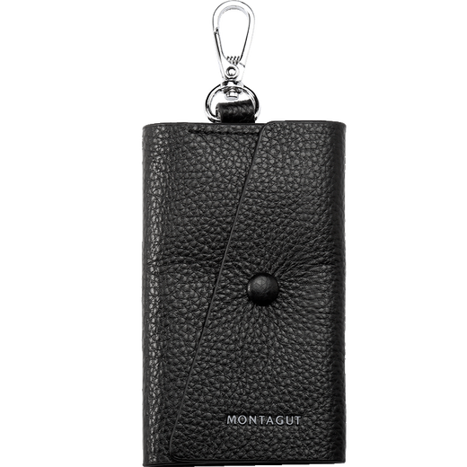Montagut 2024 Neue Männerschlüsselbeutel Multifunktionales Cowhide Fashion Keychain Wallet Box Chinesische Valentinstag Geschenk Schwarz R2521131025