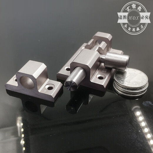 XMSJ aluminum alloy door latch door latch door buckle anti-theft latch lock thickened bathroom wooden door latch door latch door pin customization aluminum alloy latch - brushed silver 3 inches