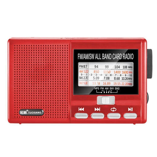 Tuoxiang 6627 ältere Menschen verwenden Radio Card, um Musik- und Oper-Tragbare Hemiconductor Roller Roller-Zeiger-Standard-Standard-Standard zu hören [Host-Batteriekabel]