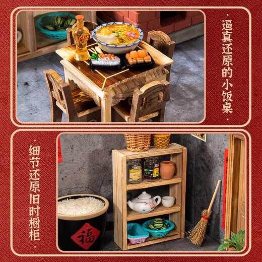 
Snaen Mini Kitchen Real Cooking Cooking Set 3-6 Years Old House Toys Boys and Girls Children's Birthday Gifts