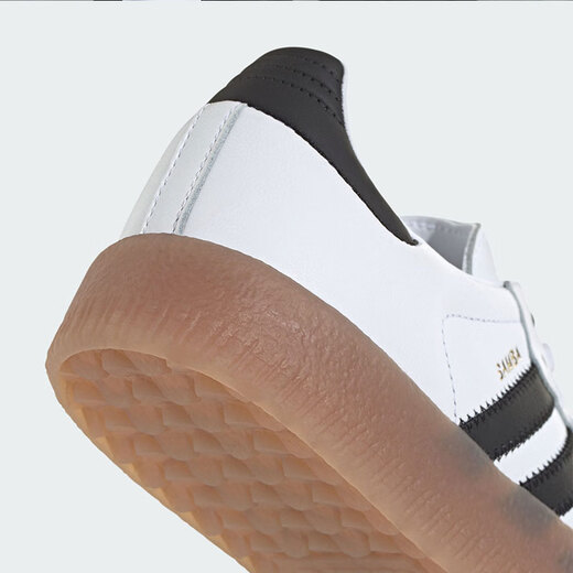 Adidas (adidas) Clover Casual Shoes Women's Shoes New Autumn Classic Thick-soled Sneakers All-match Low-top Skateboard Shoes White/Size One Black 36.5