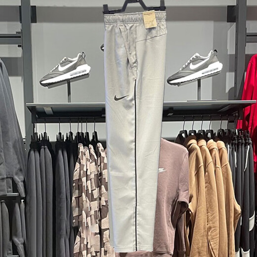 Nike (Nike) Pantalon de survêtement Pantalon masculin 2025 Spring Nouveau Tri tricot Training Training Contrôle et pantalon DM6627-073 Gray M M