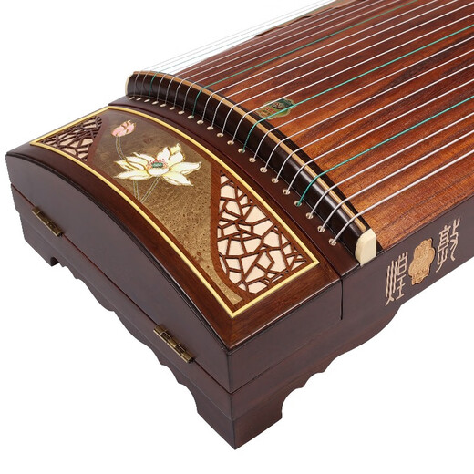 Dunhuang Marke Dunhuang Guzheng 694KK -Serie Banana Fenster Nacht Sprache Professionelle Performance Guzheng Shanghai Nationales Musikinstrumentenfabrik 1 7691pm Chi Zhongyiqu (vollständige Set von Zubehör)