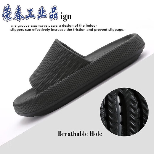 Qindu Electrostatic Shoes Slippers Atelier Anti-odor Sceau douce épaisse pour hommes et femmes Atelier propre sans poussière Sandales pour hommes Breatch Summer Work Sn6190 Bleu Sole Sole Taille 34-35 Convient pour 33-34 pieds
