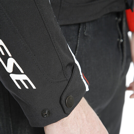 DAINESE/丹尼斯 RACING 3 D-DRY赛车服防风防雨四季摩托车骑行服防摔夹克 684/黑-黑-红 50