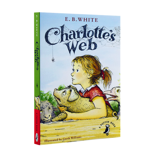 京东配送现货 英文原版Charlotte's web夏洛的网 夏洛特的网 680L  英语小说书 阅读学习 搭谁动了我的奶酪 儿童文学 纽伯瑞奖 中商原版