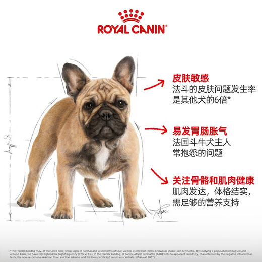 皇家狗粮 斗牛犬成犬狗粮 宠物中型犬 FBA26 全价犬粮 ≥12月 6.5KG