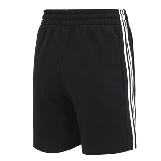 Sitio web oficial de Adidas Pantalones para hombres nuevos pantalones deportivos Fitness cómodo, sin aliento, cortos de entrenamiento de punto de punto, IC9435/Black L
